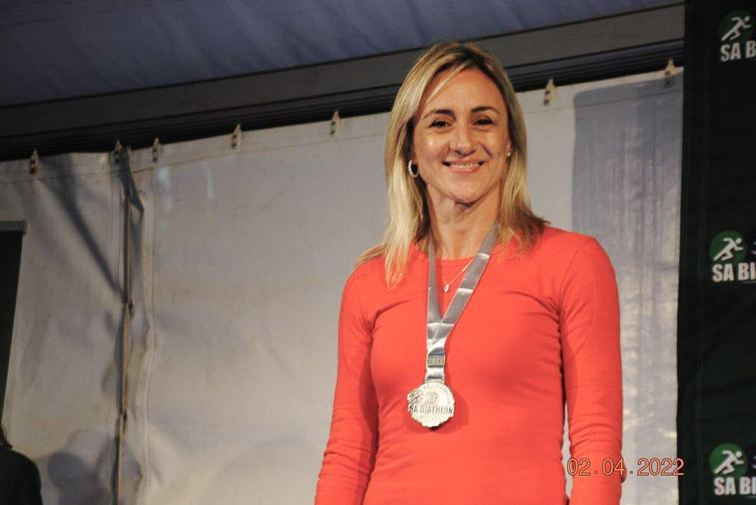 Estrie Bezuidenhout - silwer medaljewenner
